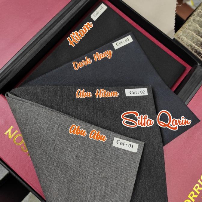 Kain Celana Semi Wool Stretch Morrison (Bahan Cukup Tebal)