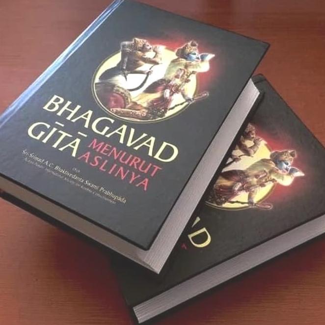 +%+%+%] Bhagavad gita Menurut Aslinya Hard Cover Kecil
