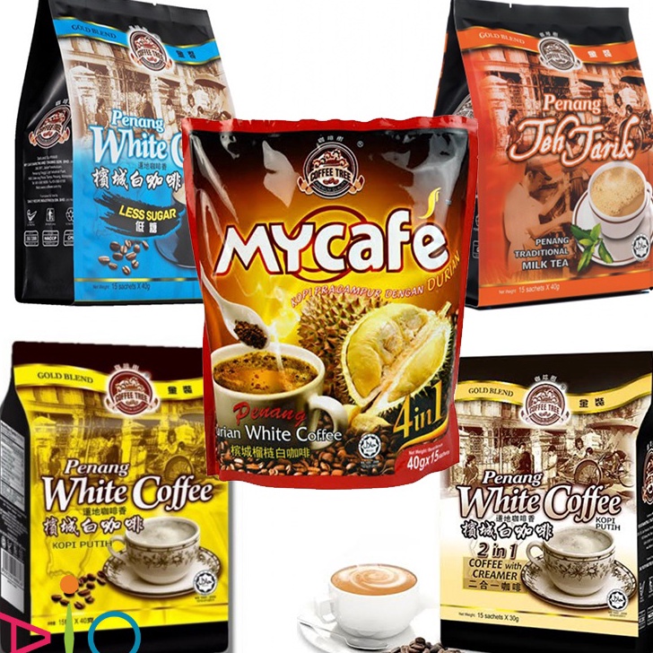 

Buruan Beli Coffee Tree Penang White Coffee | MyCafe Durian White Coffee | Kopi Penang Teh Tarik Stock Banyak