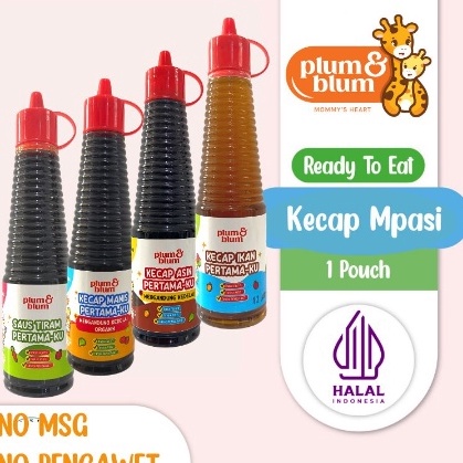

Seller Plum & Blum Saus Tiram Kecap Mpasi No MSG - 130 gram Terlaris