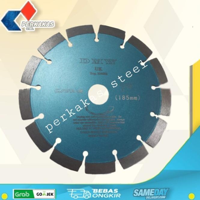 Mata Gerinda Potong Keramik 7 Inch Pisau Granit Ubin Diamond Cutting