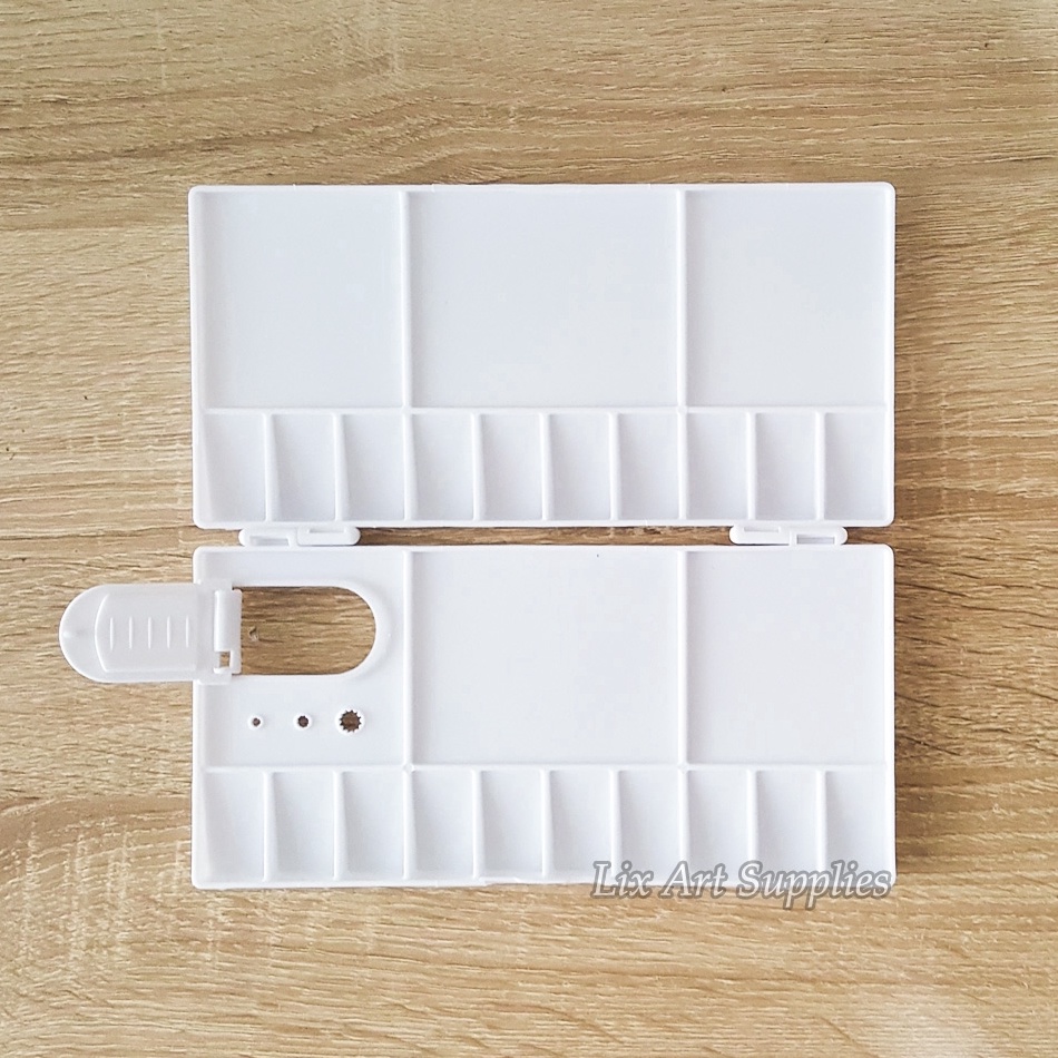 

ILL V-Tec Foldable Painting Palette / Palet Lukis Kecil Plastik RD-25 ✵Harga Promo
