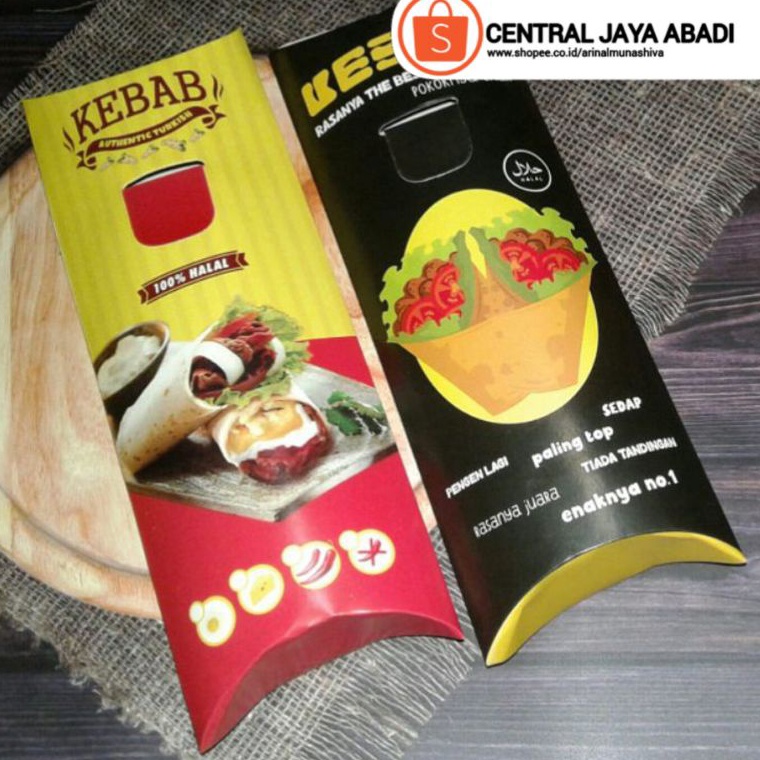 

PE51 50 LEMBAR KERTAS KEBAB TARIKAN UKURAN 24 × 9,2 HIGH QUALITY KOTAK DUS KEMASAN KEBAB PRODUK TERBARU SERI A →Murah