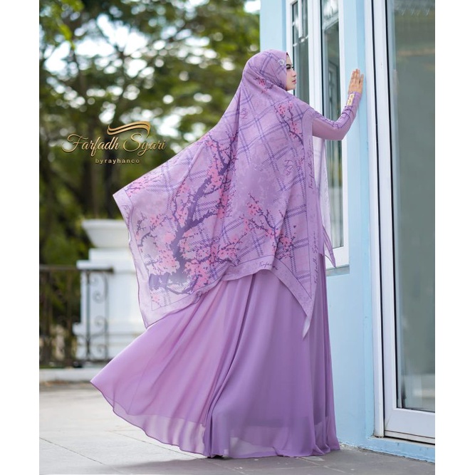 Najwa Series By Farfadh Syari Gamis Set Khimar