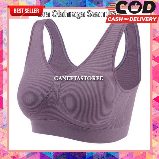 BAYIe - 6 PCS BH/Bra Remaja ABG/Wanita Tanpa Kawat Bahan Katun MUTE /