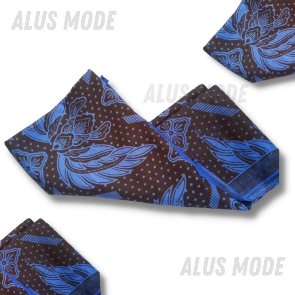 Discount Slayer Ikat Segitiga Iket Etnik Baduy Ikat Kepala Baduy Iket Sunda Batik Syal Biru Bandana 