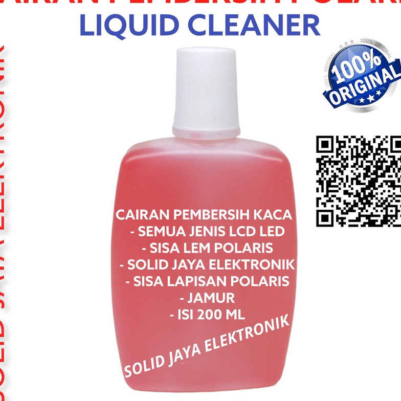 Terjamin  CAIRAN AIR PEMBERSIH KACA LCD LED MONITOR PANEL LAYAR PENGHILANG PENGUPAS SISA LEM AIR CAI