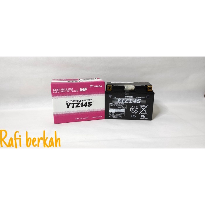 Aki Bmw R1200 Gs Adventure Yuasa Ytz14S Aki Kering 12V 11.8Ah