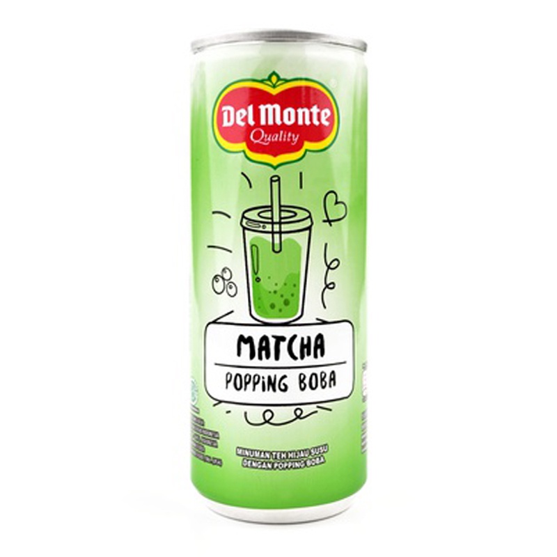 

Del Monte Boba Matcha 240 ml