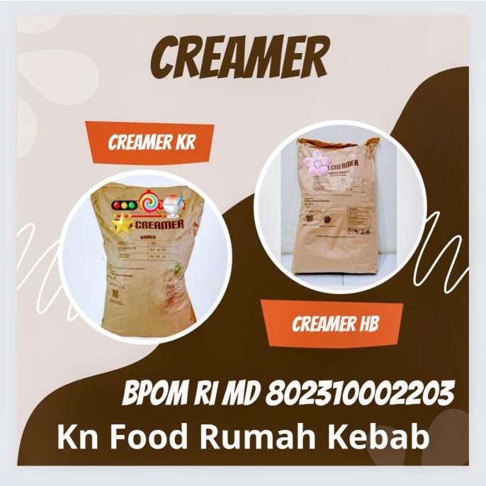 

Bubuk Creamer 1 Sak Creamer NDC 25 KG- KHUSUS kIRIM REX WAHANA