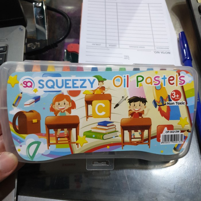 

Best Seller Crayon Squeezy 12 Warna Per 1Lusin