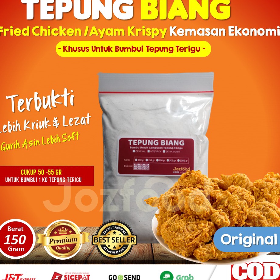 

❊Model Baru❅➳ DLWNJ Tepung Biang Fried Chicken Bumbu Inti Premix N69 Ready