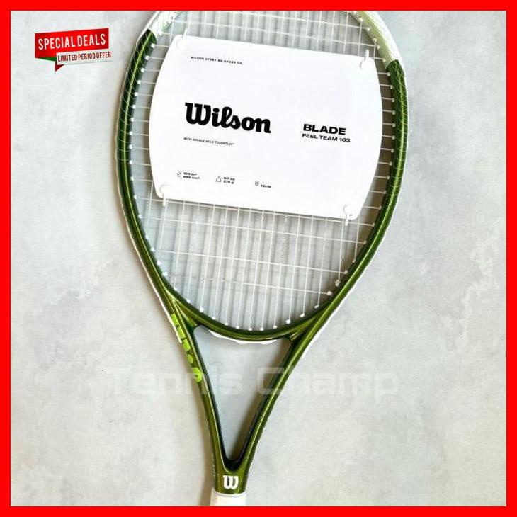 Raket Tenis Wilson Blade Feel Team 103/ Tennis Racket Wilson Blade 103 aeleashaadasa_