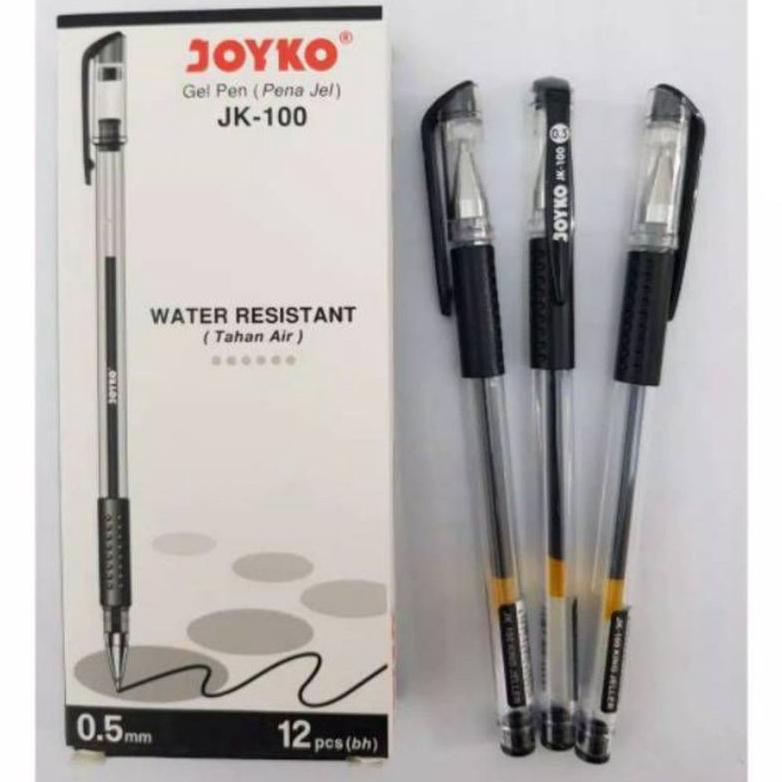 

8.8 Pulpen Gel Hi-Tech Joyko Jk-100 Joyko Jk-100Nt ( 12 Pcs ) Grosir !!