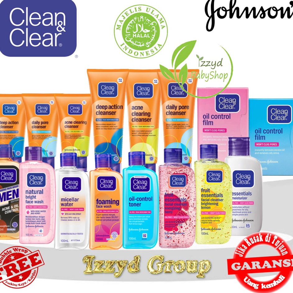✺Pasti Murah DFNWB ❣️ Izzyd❣️ clean and clear CLEAN & CLEAR Teens Facial Wash | Cleanser | Toner | M