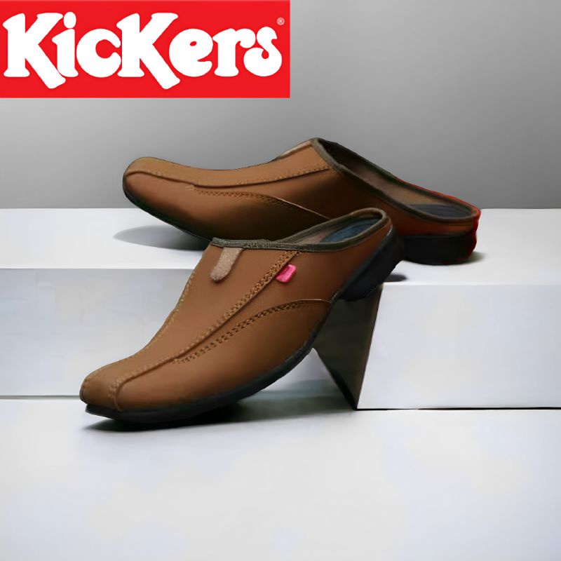 Slop Finotti B 502, sandal sepatu Finotti, slip kulit premium