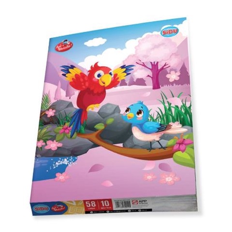 

⋆Model Terkini✹ TKJIN BUKU TULIS SIDU 58 LEMBAR / BUKU TULIS BERGARIS [PACK-10 PCS] C78 ➨Bestseller