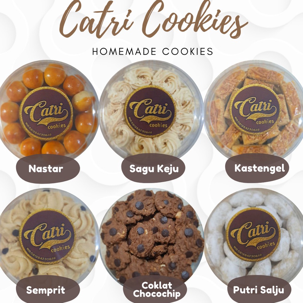 

Harga Diskon Kue Kering Nastar/Putri Salju/Kastengel/Coklat Kacang Chochip/Sagu Keju/Semprit, Toples 250ml MSI