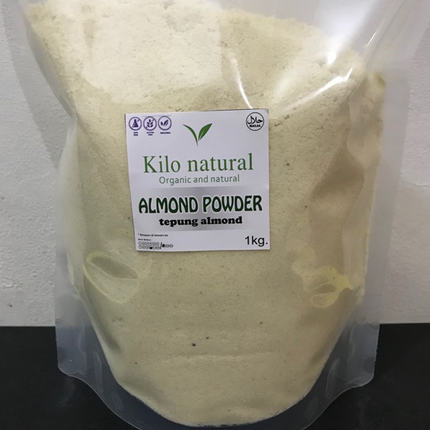 

Sale.. ALMOND FLOUR EXTRA FINE 1 KG / TEPUNG ALMOND 1KG V7D