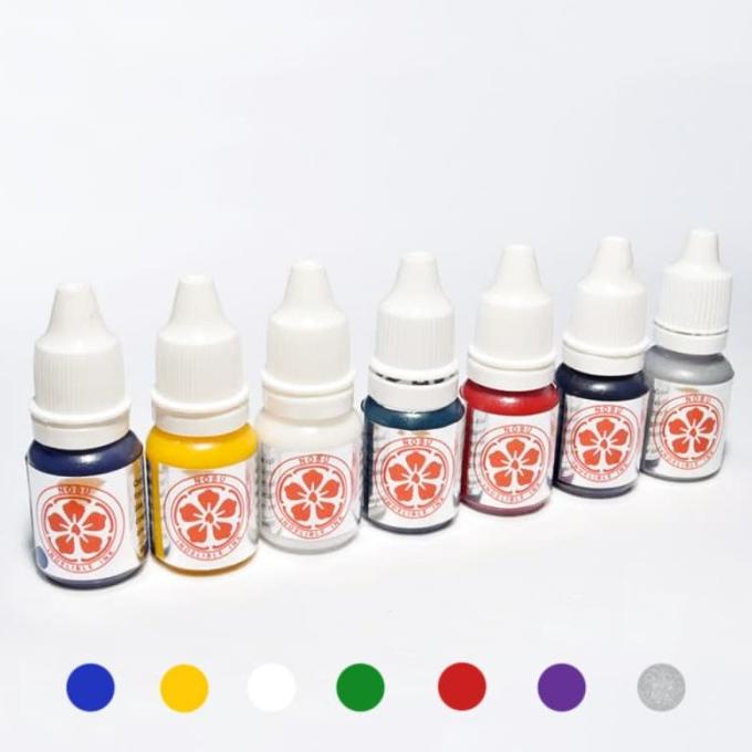 

paling diminati] Nobu Ink - Tinta Stempel Permanen Waterproof - 10ml