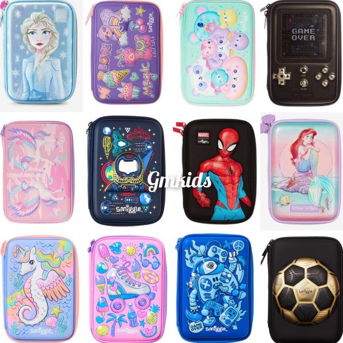 

`````````] smiggle pencil case original tempat pensil smiggle hologram