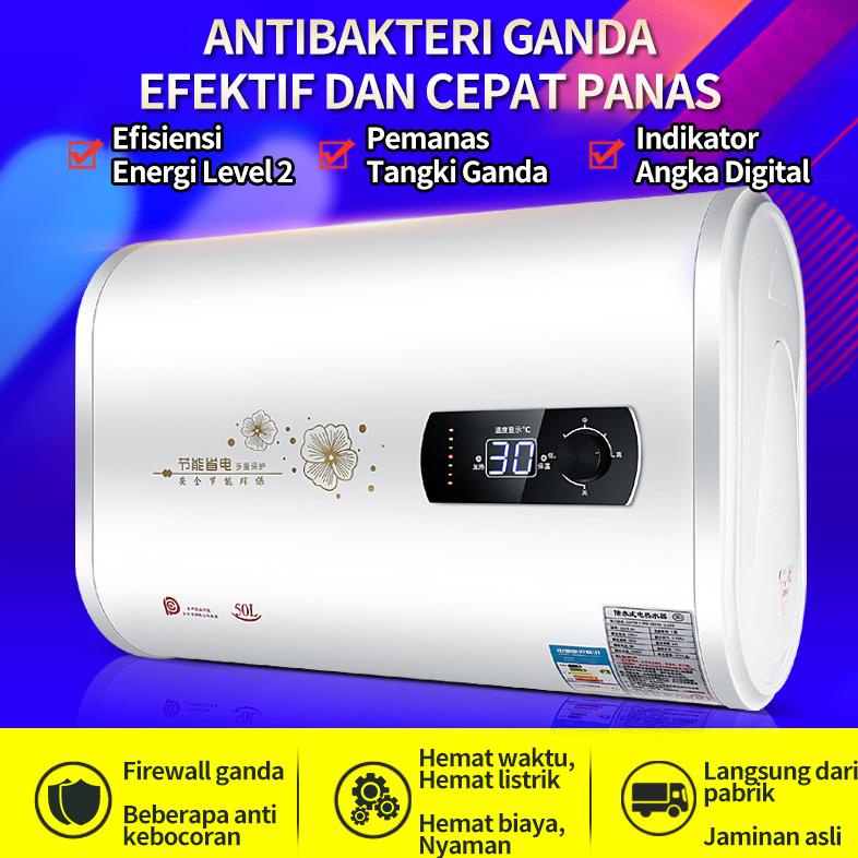 Pemanas Air Water Heater Listrik 40 Liter  3000W  / Heater mandi air panas / Pemanas air kamar mandi