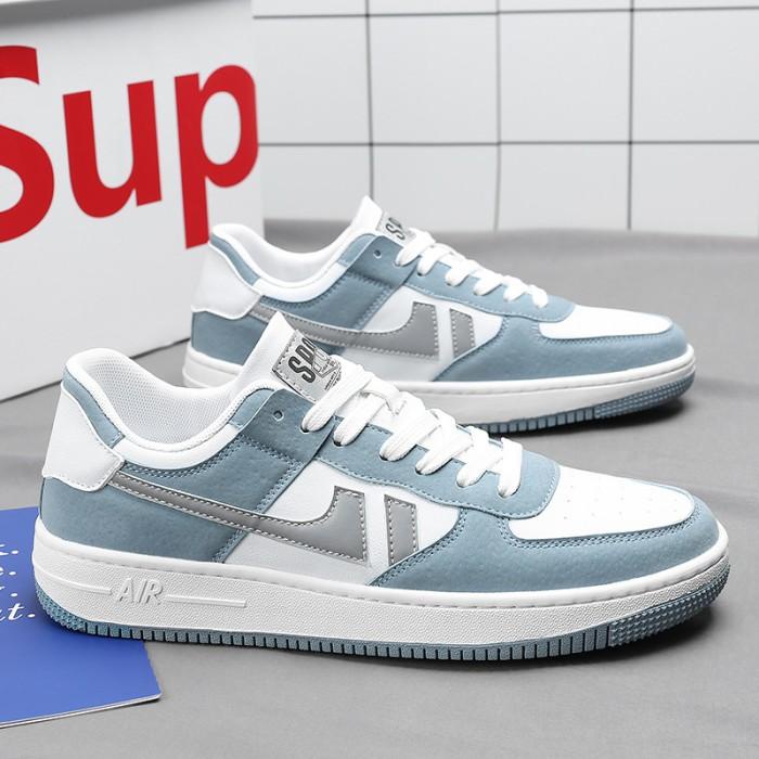 KEEPING SEPATU PRIA KEREN TERBARU SEPATU KETS SPORTY SNEAKERS PUTIH