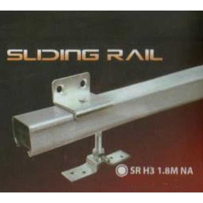 *:*:*:*:*] Rel Pintu Geser 1.8m / Sliding Rail Set Hampton Panjang Rail H3 1.8m