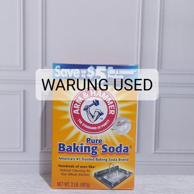 

BAKING SODA MERK Arm & Hammer Baking Soda 907 GR MADE IN USA 907GR