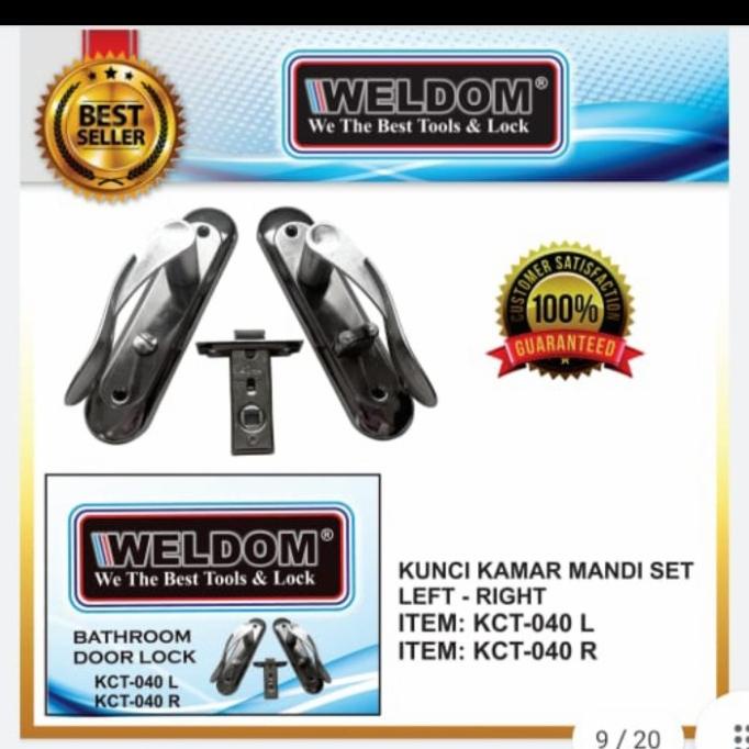 +%+%+%] kunci pintu kamar mandi pvc weldom