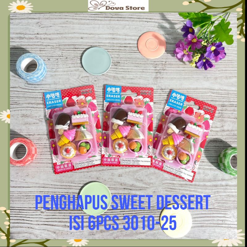 

PENGHAPUS SWEET DESERTV2 KODE 3010-13 ISI 6PCS