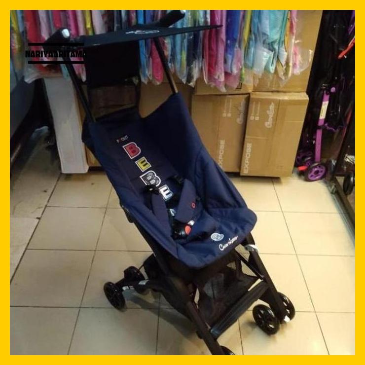 Stroller cocolatte pockit 788 gen 4 black hitam biru navy nariyaaritama