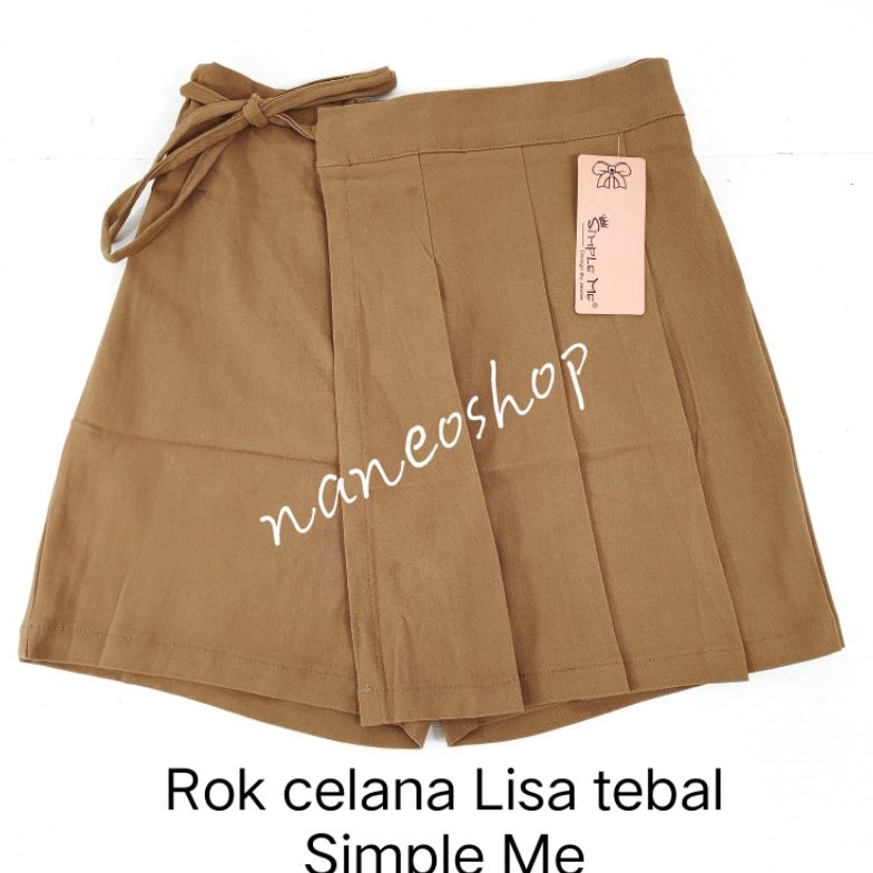 Rok celana Lisa pendek Simple Me 6067