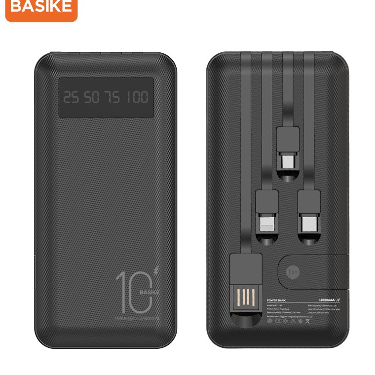 Paling Dicari.. Powerbank 20000 mah 10000 mAh Power Bank Fast Charging Murah Mini LCD with Kabel Dat