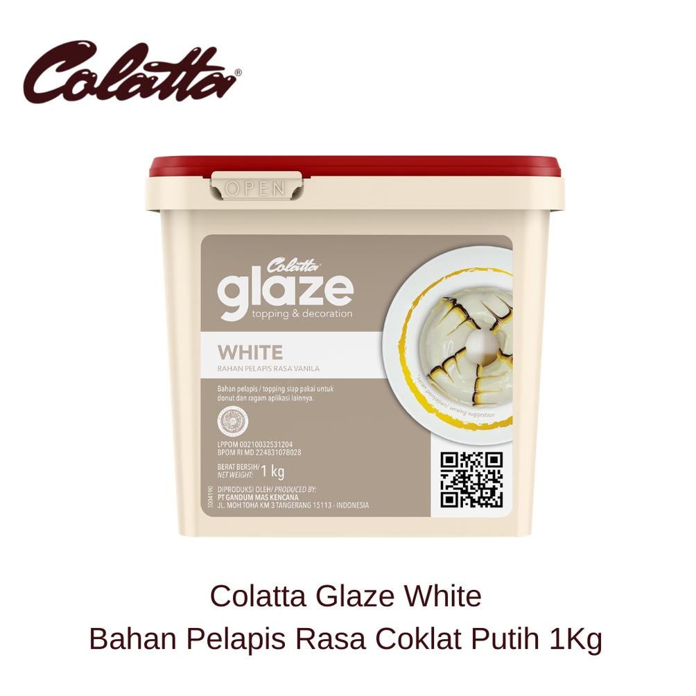 

8.8 [Discount] Colatta Glaze White - Bahan Pelapis Rasa Coklat Putih 1Kg New !!