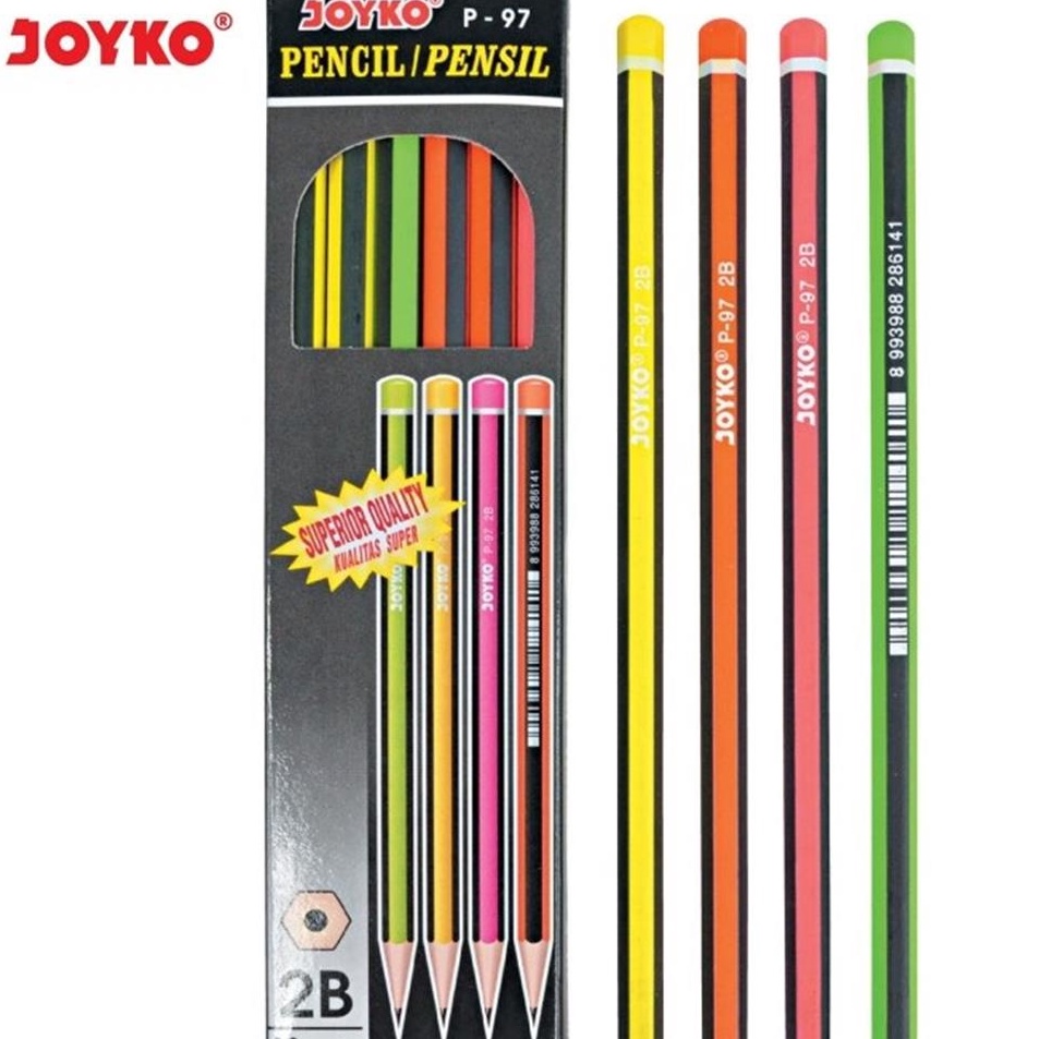 

5.5 COD Pensil 2B P97 Joyko (12pcs)