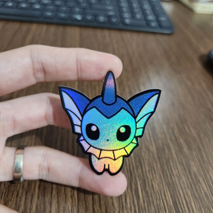 

Sticker Hologram Anime - PSH1898 - Pokemon - Eeveelution - Vaporeon