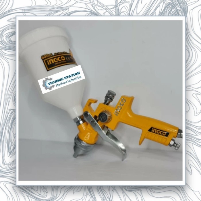 Spraygun HVLP INGCO Spray Gun HVLP 600cc HVLP ASG1061