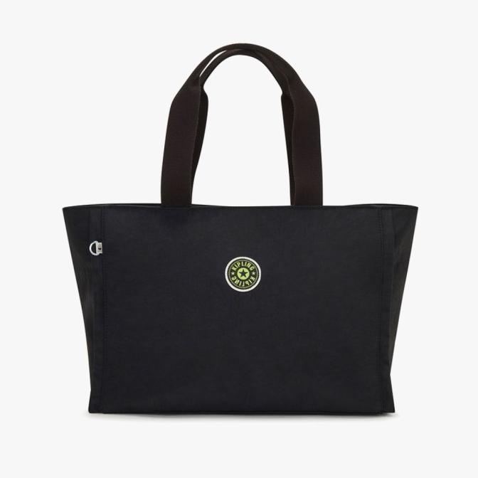 Kipling Nalo Original Tote Bag Wanita - Black Olshopanesti