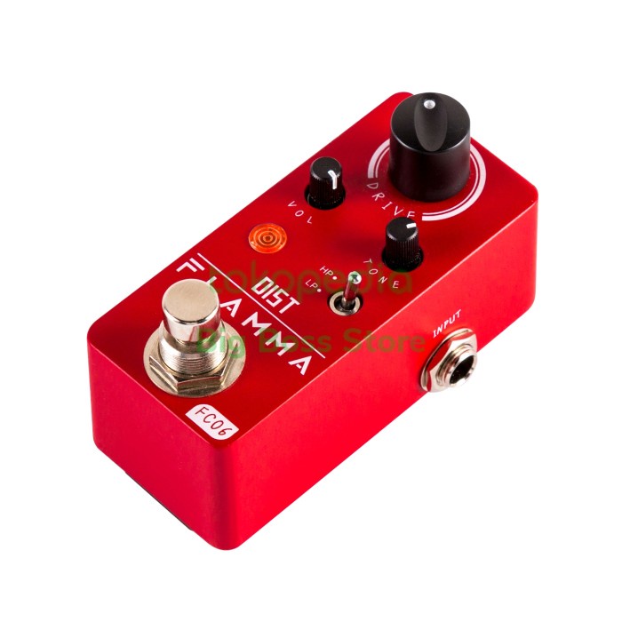Pedal Efek Gitar Distortion Flamma Fc06 - Mini Pedal Efek Distorsi