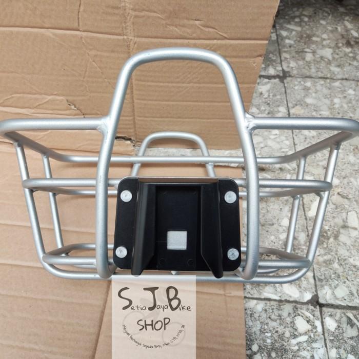 Keranjang Sepeda Lipat Front Block New