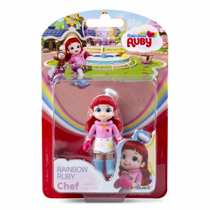 Boneka Rainbow Ruby Original Silverlit Figure Chef