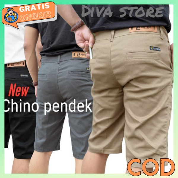 Celana Chinos Karet Xinos Kancing Resleting Chinoa Lakilaki Kekinian Celana Cinos Casual Chinod Pend