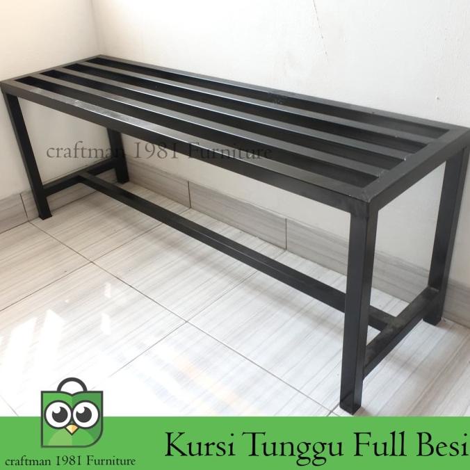 Kursi Tunggu Full Besi Kursi Taman Kursi Tunggu Panjang