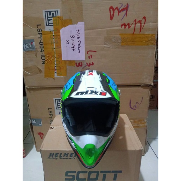 HELM ANAK SCOOT GUNDAM GREEN