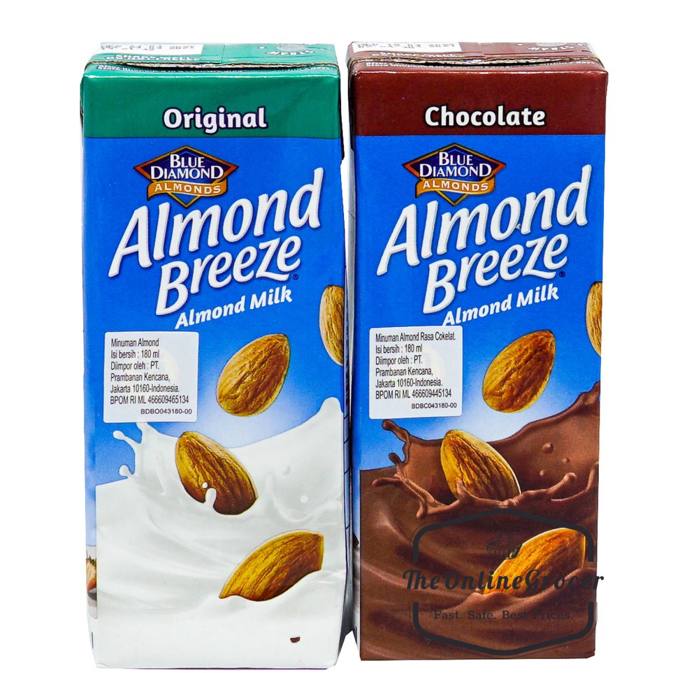 

➭Pasti Murah❃➥ DLYJL Blue Diamond Almond Milk 180ml - Susu Almond Breeze H35 Laris