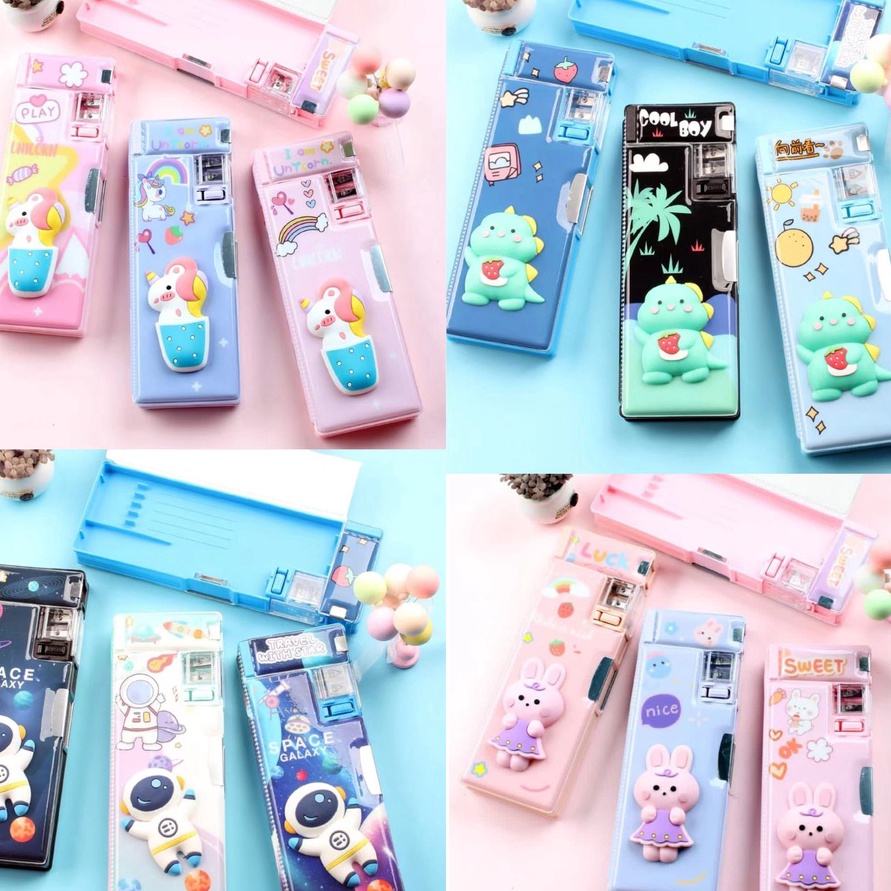 

SJZL2400㍿ Kotak pensil 3D / tempat pensil karakter / kotak pensil anak / pencil case / smiggle / tempat pulpen / tempat pensil / kotak alat tulis ㊞