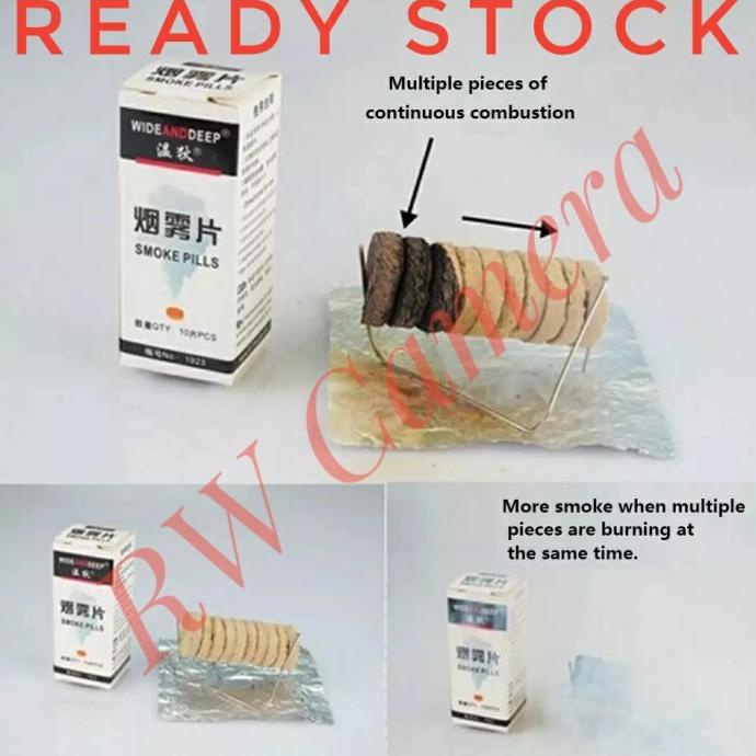 Smoke Pills Pils Pil Bomb Efek Asap Rol Untuk Foto Product Wedding