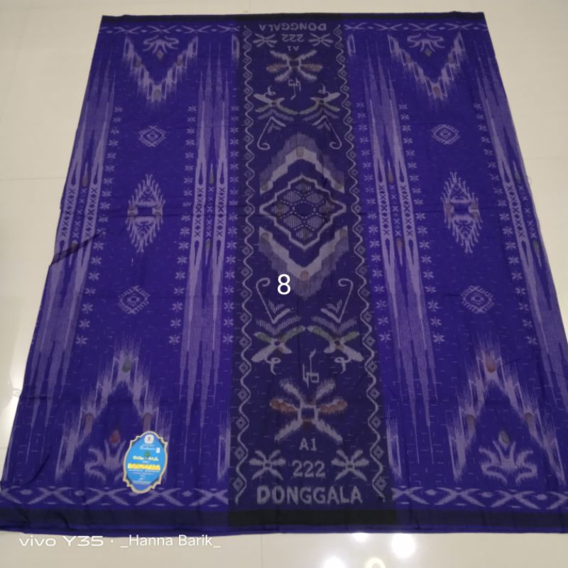 sarung donggala A1 222 motif delima & melati & rambutan & sakura & toraja 3D