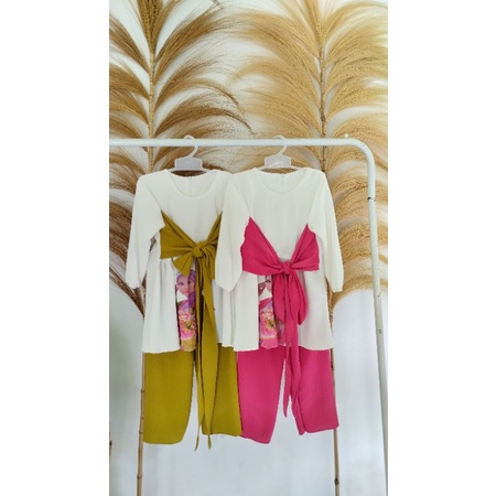 Setelan crinkle/Setelan anak/Setelan crinkle lesti